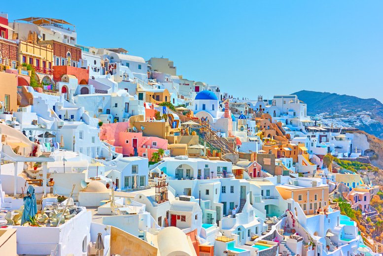 Discount UK Holidays – Athens & Santorini Multi-City Break, Ferry Transfer & Flights for just £249.00