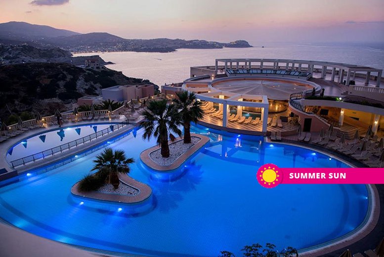 Discount Holidays - All Inclusive Crete: 5* Hotel & Flights - 7 Nights